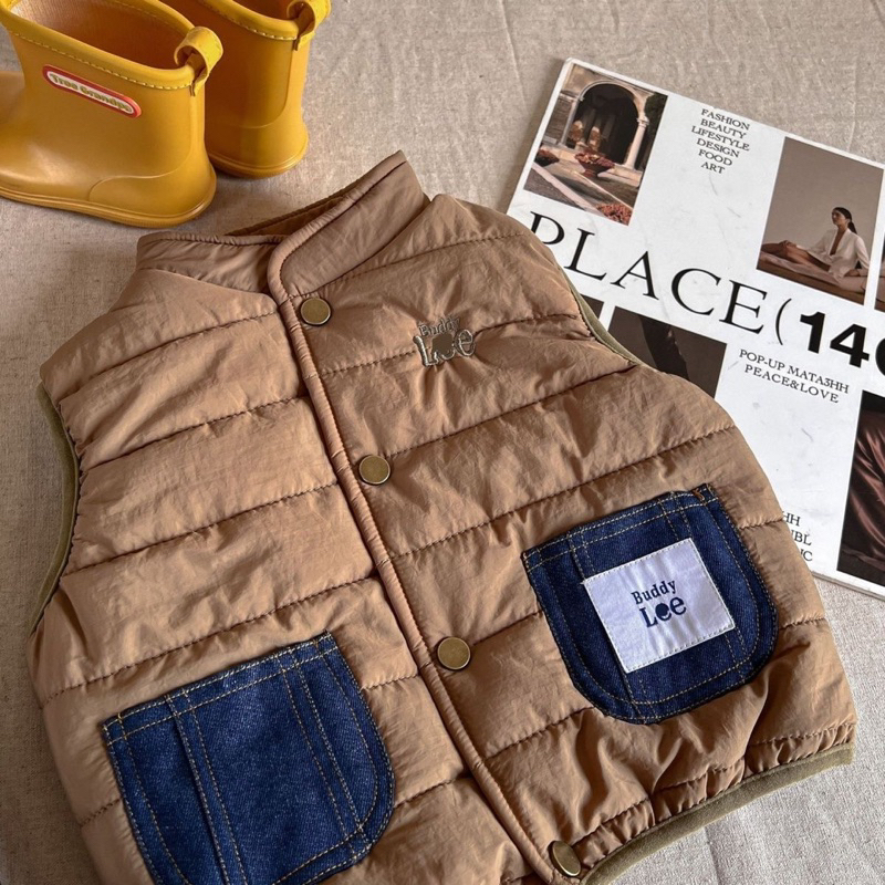 Áo khoác phao gile Kid QCCC