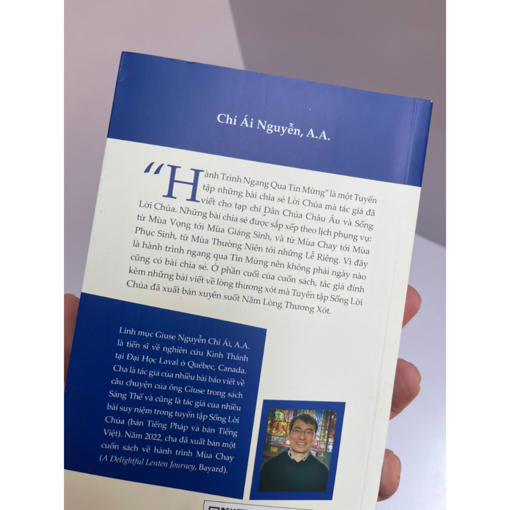 Sách – Hành Trình Ngang Qua Tin Mừng - Lm Giuse Nguyễn Chí Ái, AA - Bayard Việt Nam - Nxb Tôn Giáo