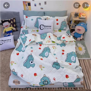 set 3 món 1 ga 2 gối polycotton