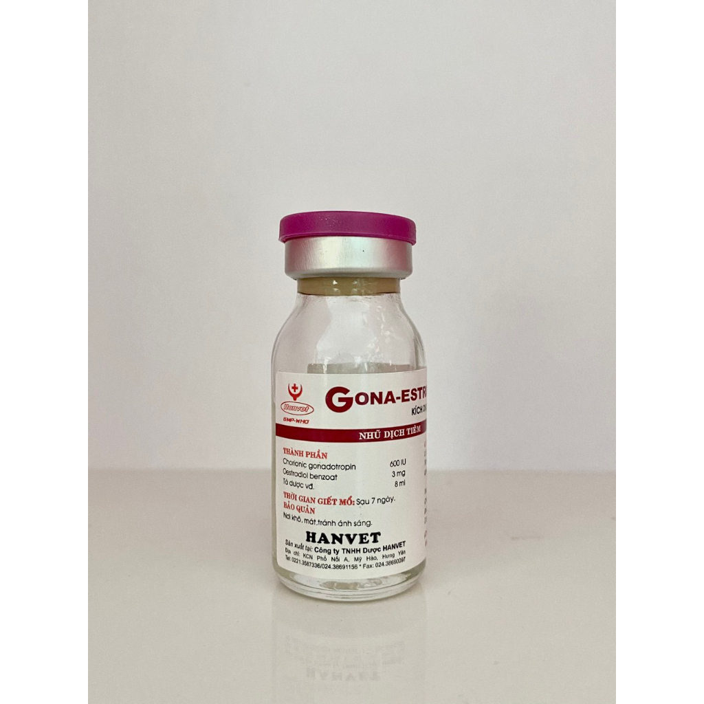 GONA - ESTROL Lọ 4 - 8ml Tăng Khả Năng Thụ Thai Và Đẻ Nhiều Con