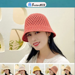 Nón cói mũ cói vành nhỏ thời trang phong cách Hàn Quốc