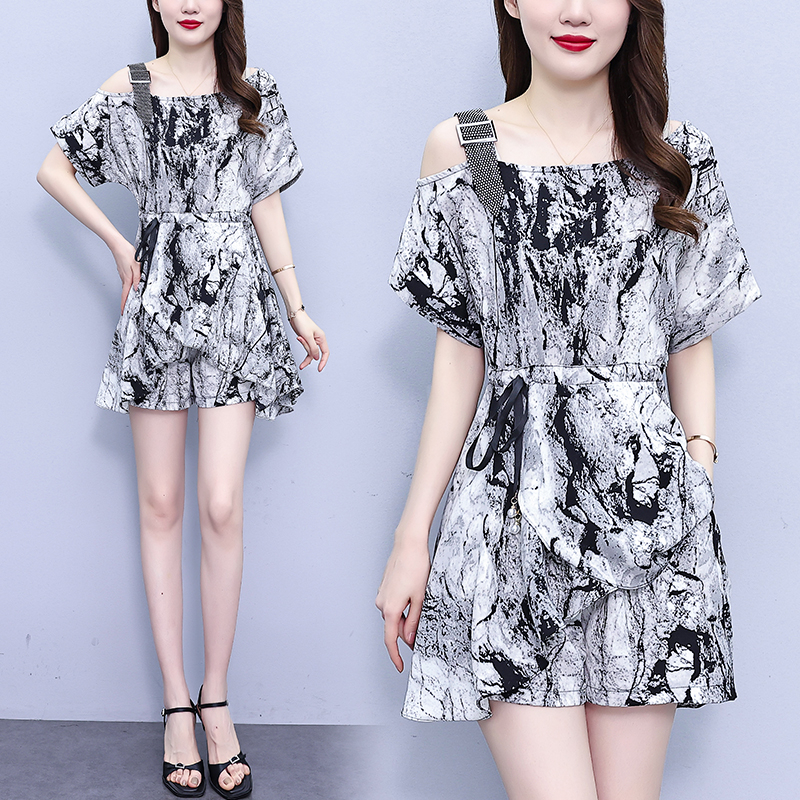 (50-90 KG) SET ÁO HỞ VAI, CHẤT MANGO CAO CẤP,MÁT, IN HỌA TIẾT DỄ MẶC, FORM ĐẸP