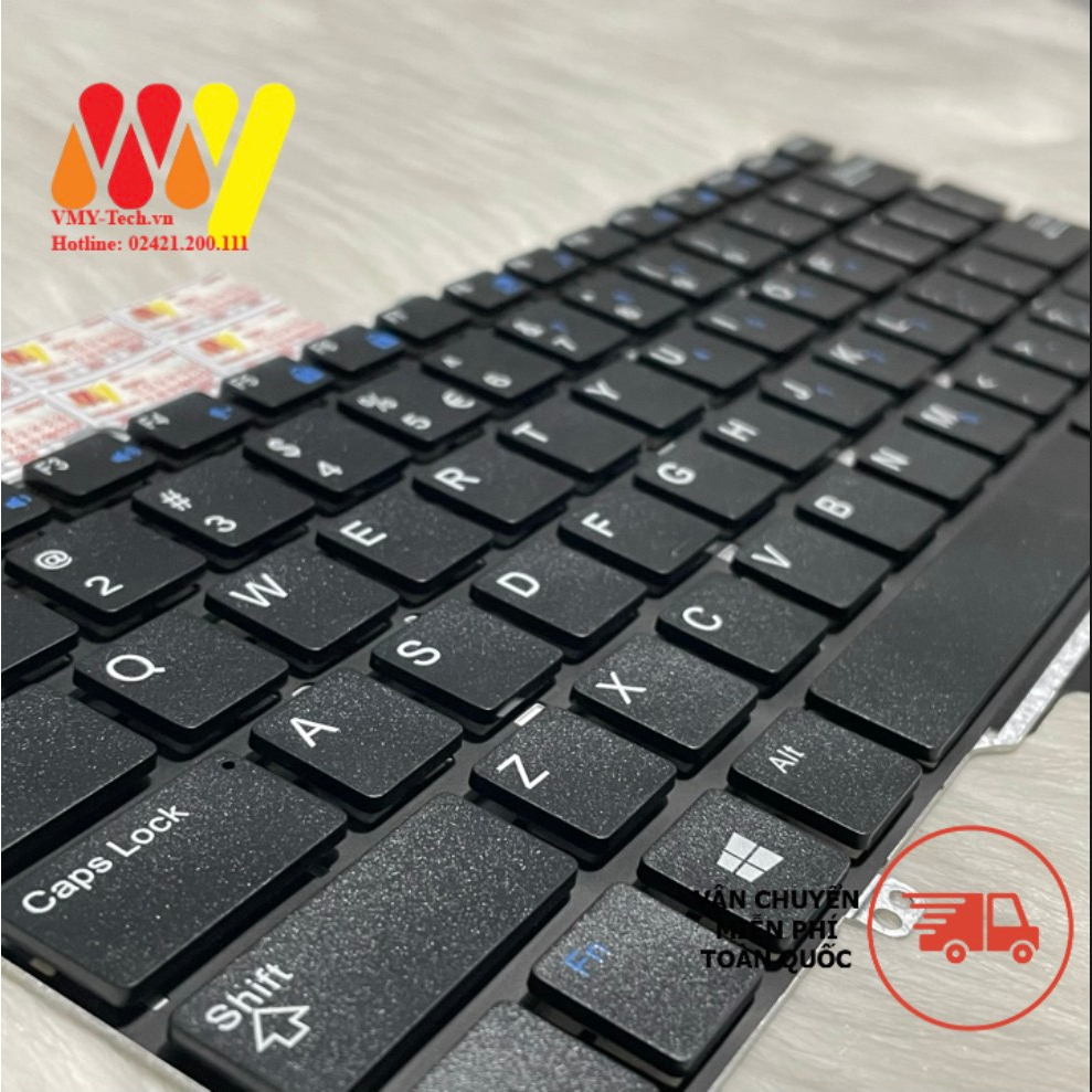 Bàn phím Dell Latitude E7250 E7270 5270 7275 E5250 XPS 9250 Keyboard ZIN Có LED