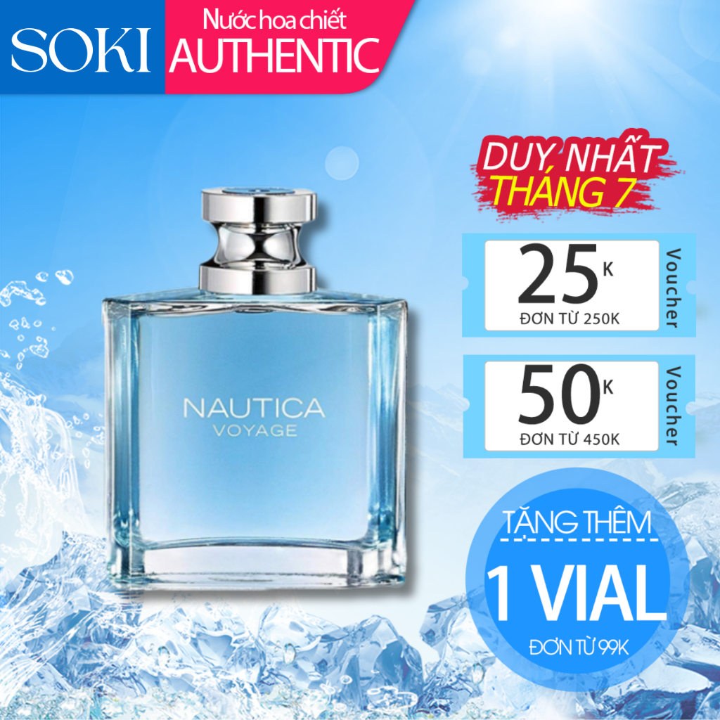 Nước Hoa Nam Chiết Nautica Voyage Edt Trẻ Trung, Năng Động, Nam Tính - Soki Perfume