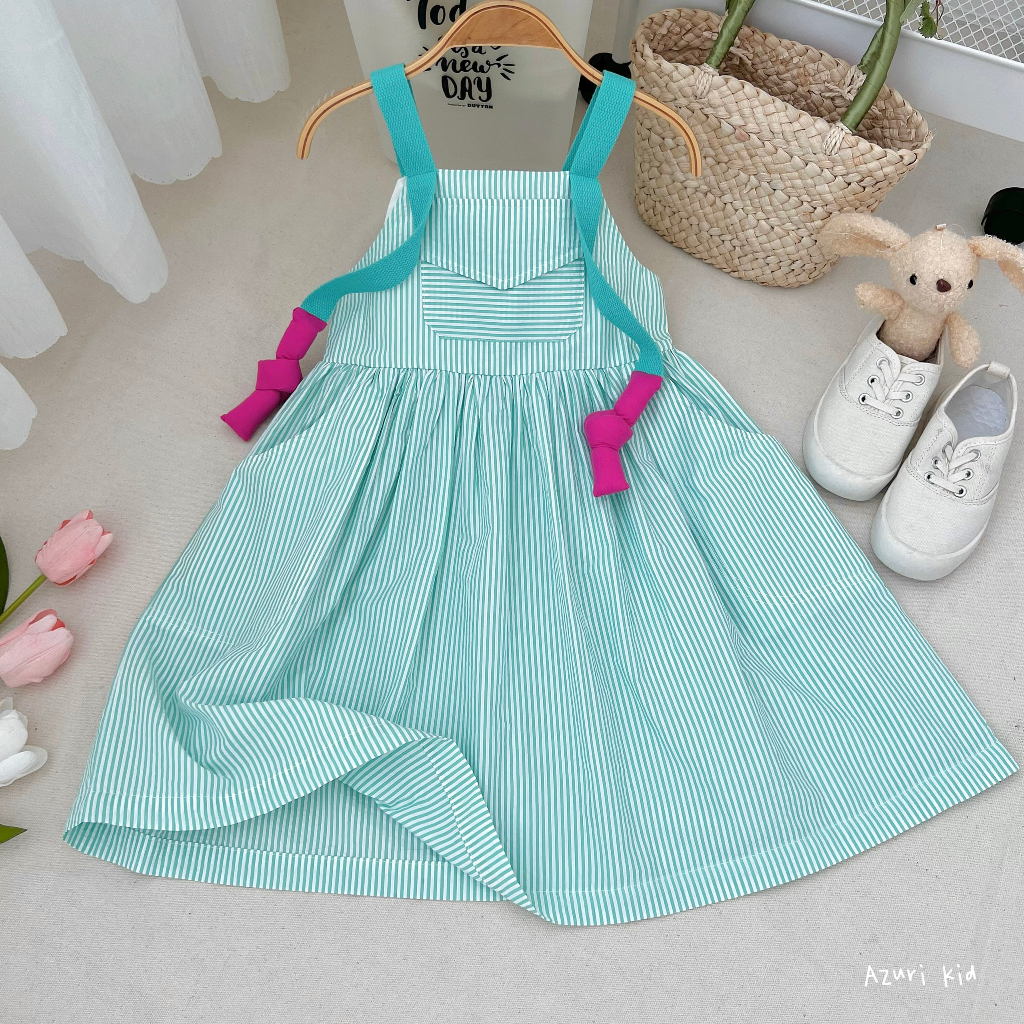 Váy dây thắt nút ZUNKIDS