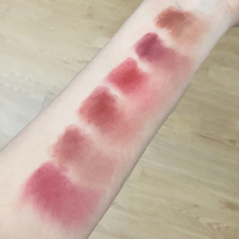 Ranliy✨Son Kem Lì Kháng Nước Lâu Trôi 6 Màu Sắc Lựa Chọn