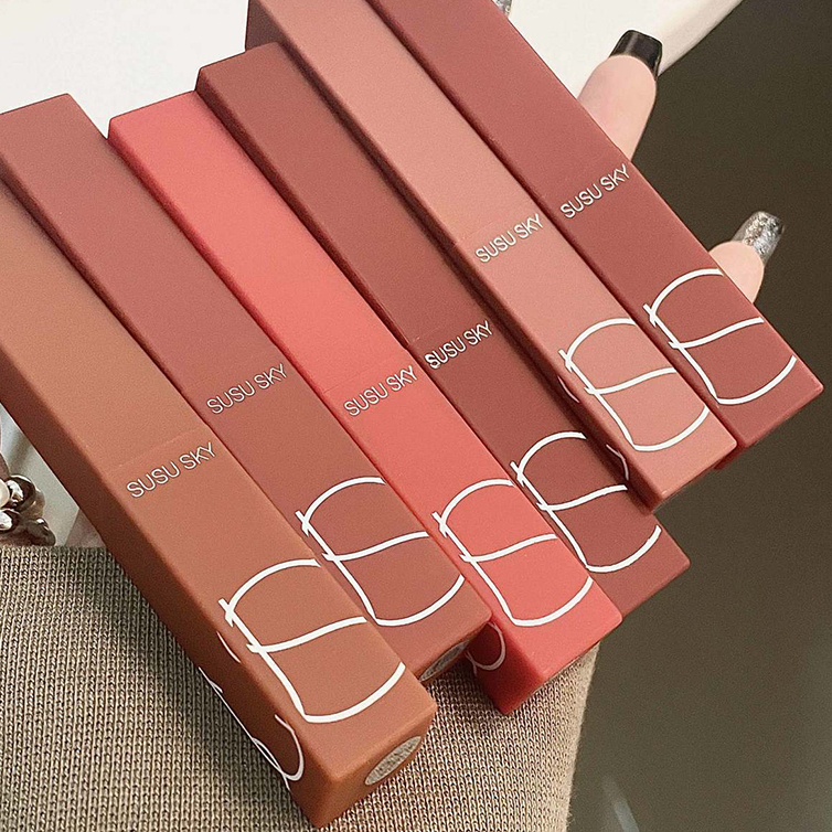 Ranliy✨Son Kem Lì Kháng Nước Lâu Trôi 6 Màu Sắc Lựa Chọn