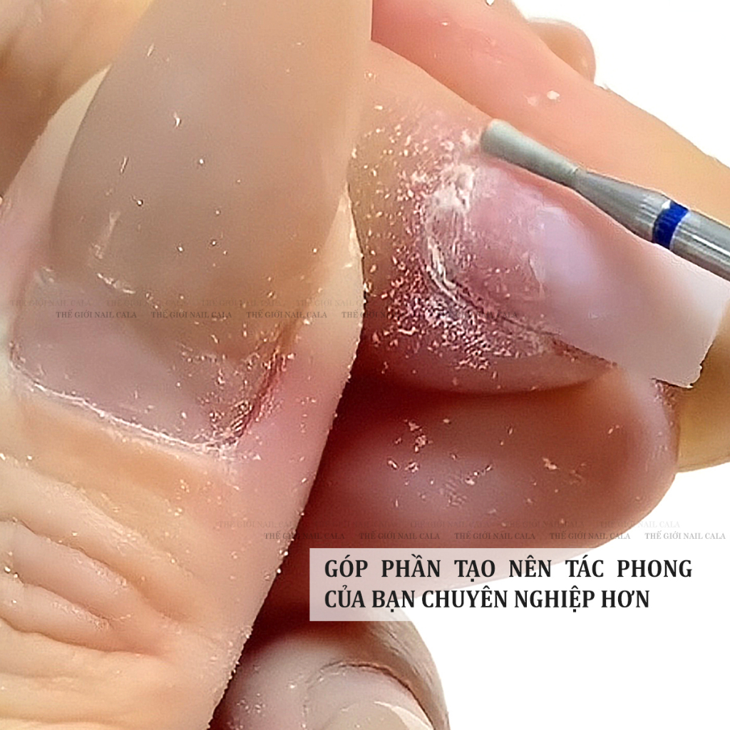 Đầu mài da ẩn USA - Đầu mài nhặt da - Đầu mài khóe làm nail an toàn - Chất liệu kim loại không rỉ - Siêu bền