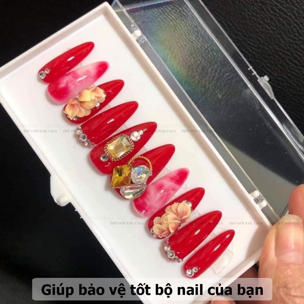 Keo mini dán nailbox -keo nail box- Nail Glue -Hộp đựng nail box - Miếng dán nailbox -Bộ sản phẩm nail box chuyên nghiệp