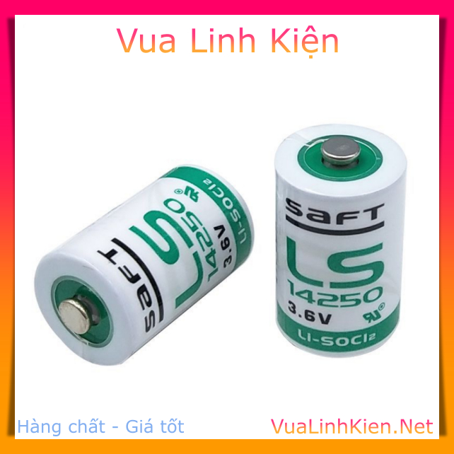 Pin SAFT LS14250 3.6V 1/2AA chính hãng LS 14250