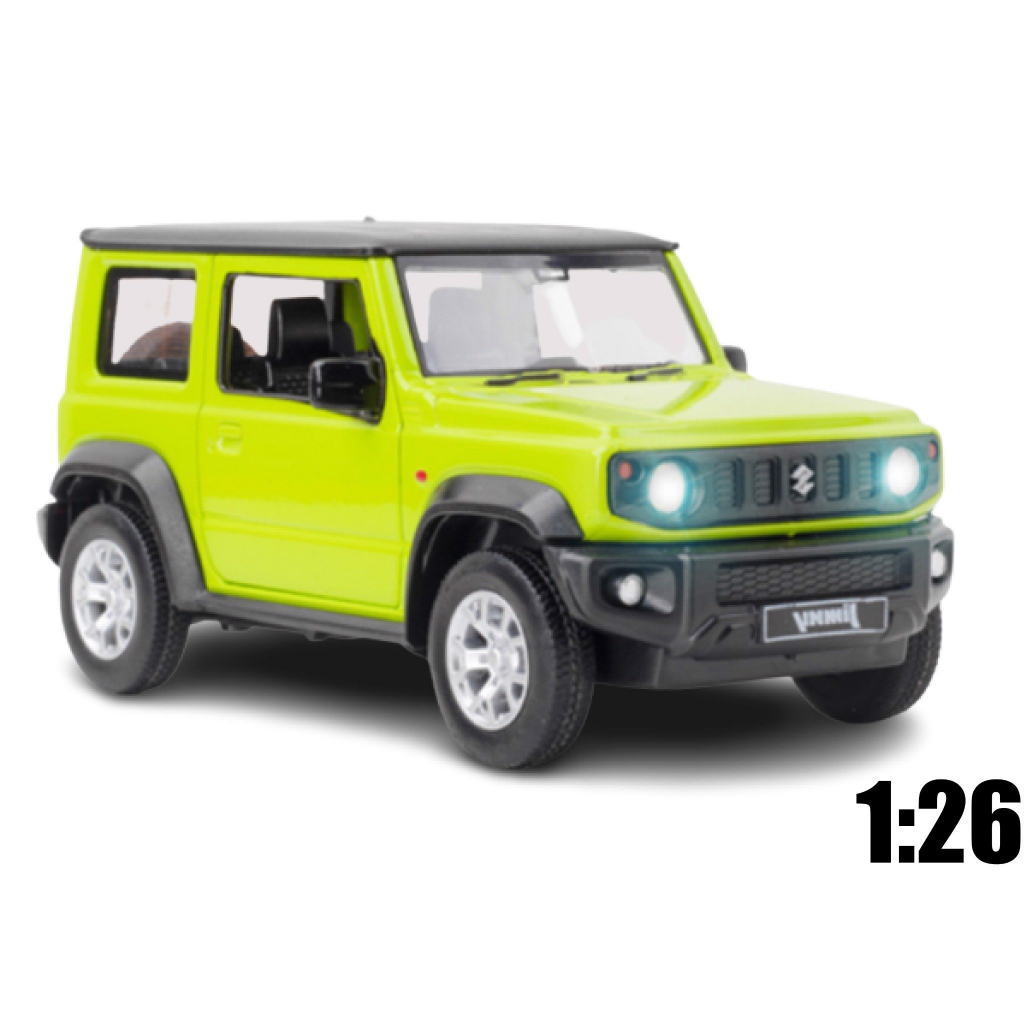 Mô hình xe ô tô Suzuki Jimny green tỉ lệ 1:26 Alloy Model OT143
