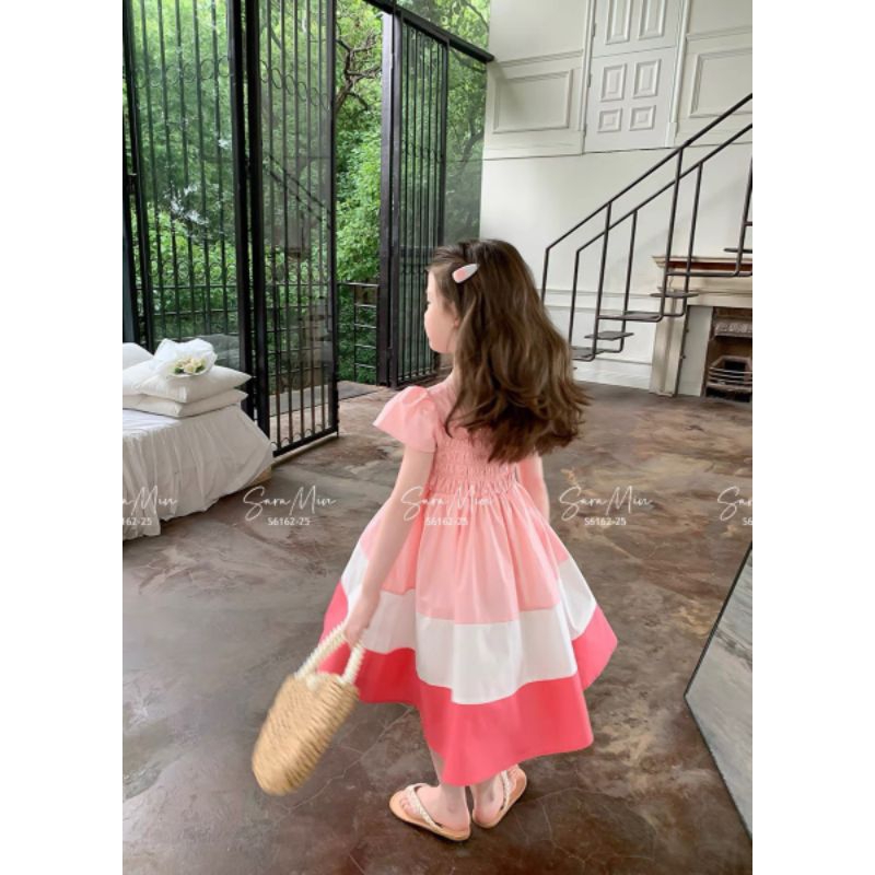 ĐẦM VÁY BÉ GÁI VẢI MỀM 10 ĐẾN 40 KG HAIVANCO NHIỀU MÀU SẮC MỀM MẠI VÀ THOÁNG MÁT ĐI HỌC ĐI CHƠI ĐỀU ĐẸP