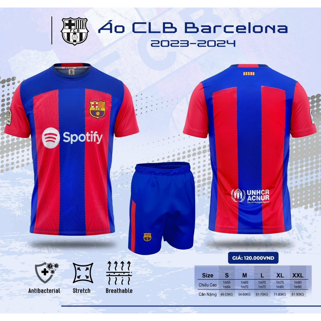 Quần Áo Đá Bóng Câu Lạc Bộ mẫu năm 2023