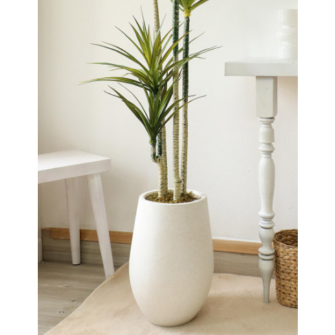 Chậu đá xi măng đá mài GIỌT NƯỚC 20*35cm