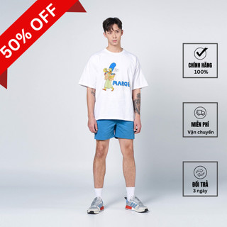 Áo phông adlv simpson marge authentic white, áo thun adlv chính hãng hàn quốc - m&s authentic