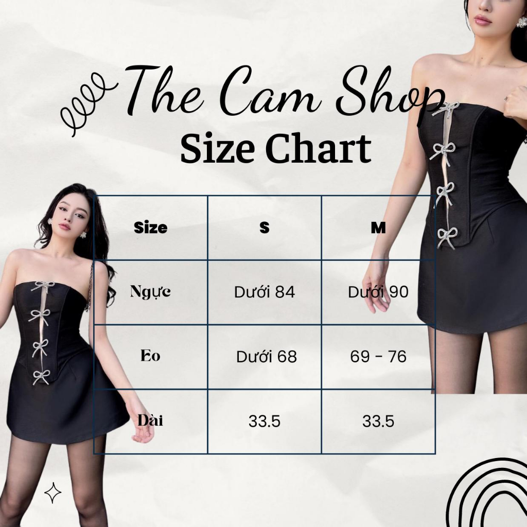 Áo ống corset đính nơ - Anna Top