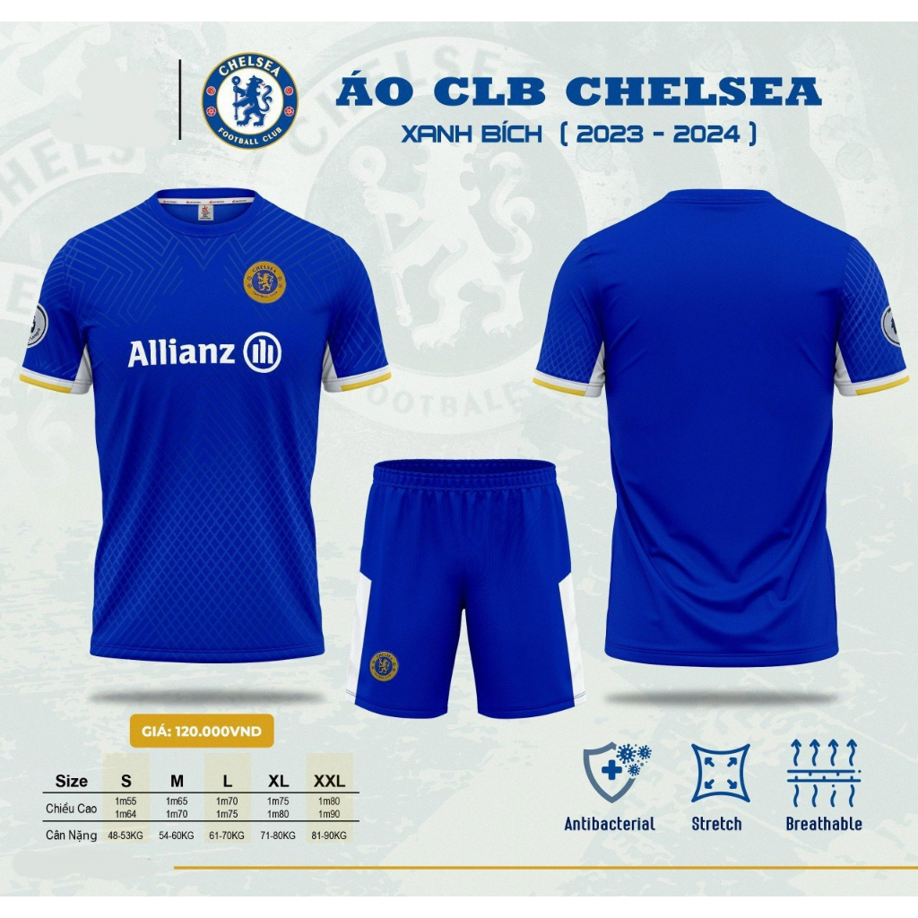 Quần Áo Đá Bóng Câu Lạc Bộ mẫu năm 2023