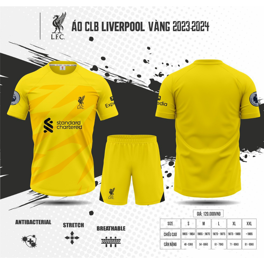 Quần Áo Đá Bóng Câu Lạc Bộ mẫu năm 2023