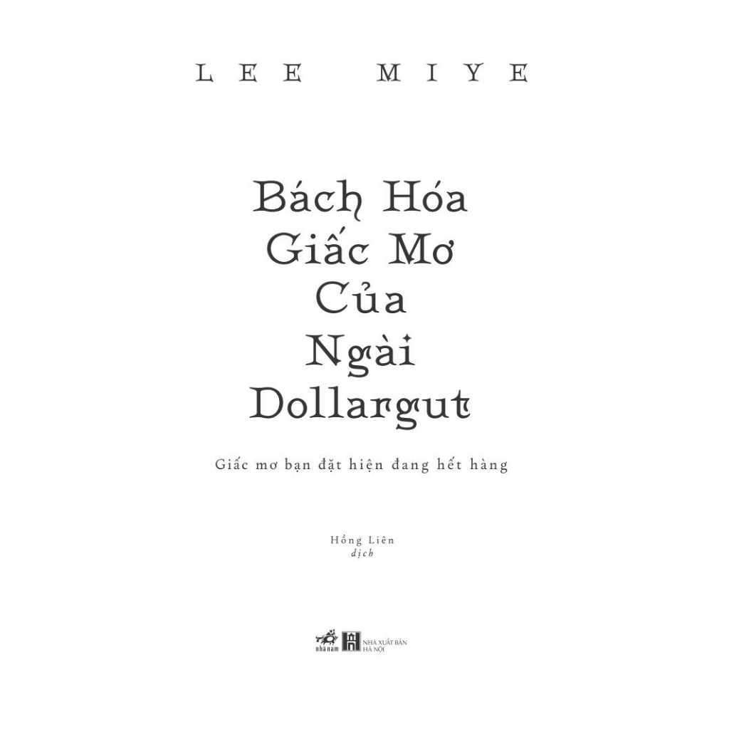 Sách - Bách Hóa Giấc Mơ Của Ngài Dollargut