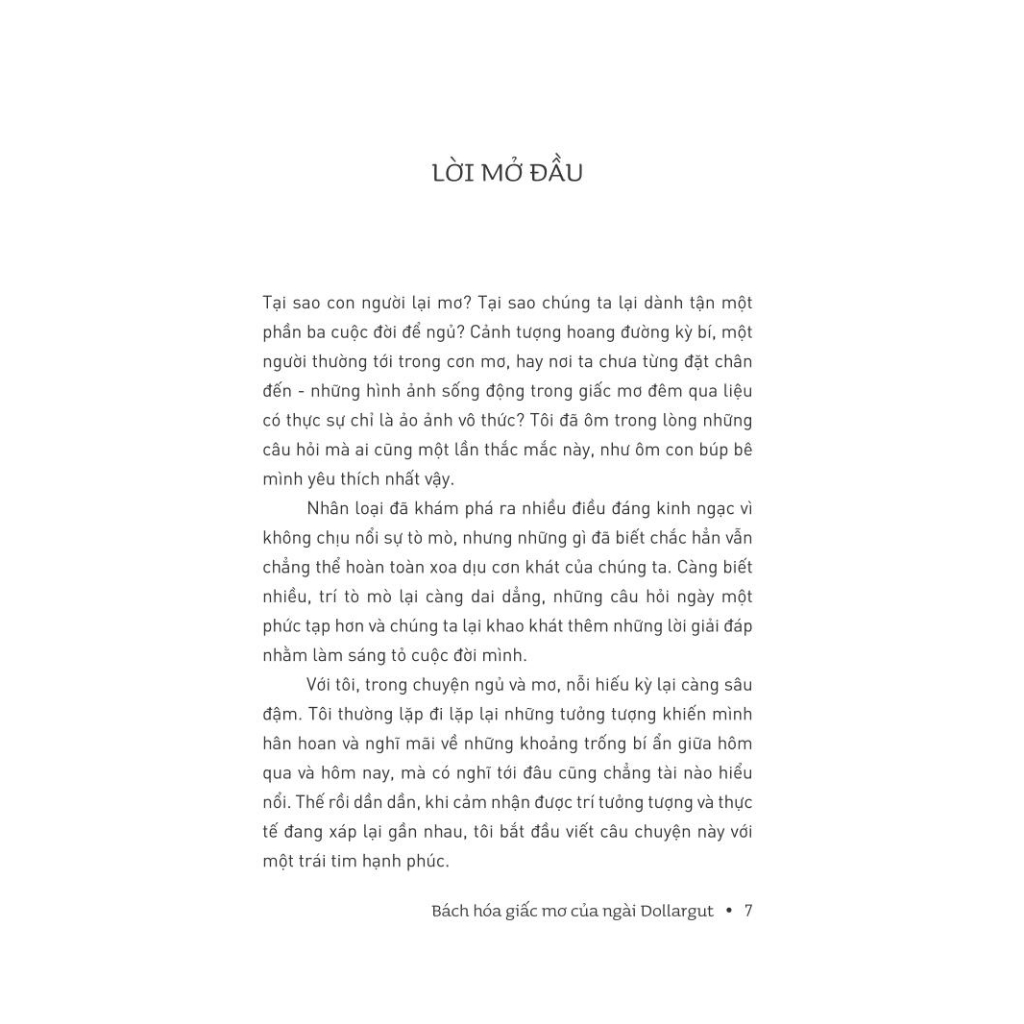 Sách - Bách Hóa Giấc Mơ Của Ngài Dollargut