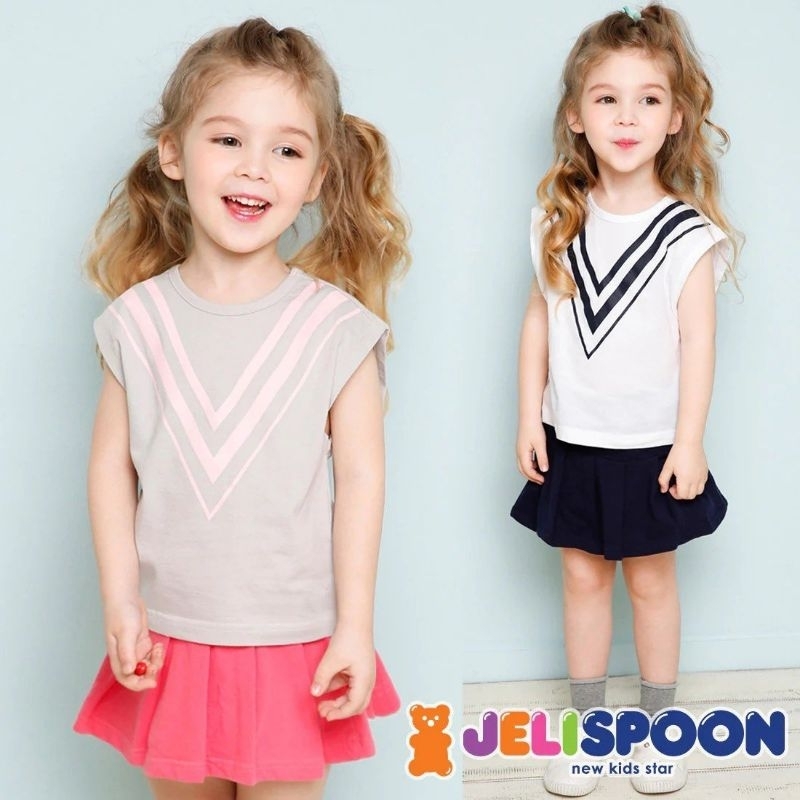Bộ BG Jelispoon áo thủy thủ chân váy kèm quần