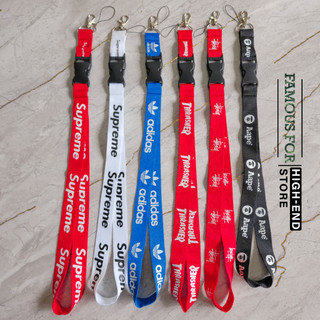 Dây đeo thẻ Keychain Lanyard có nút tháo rời Cao Cấp các loại