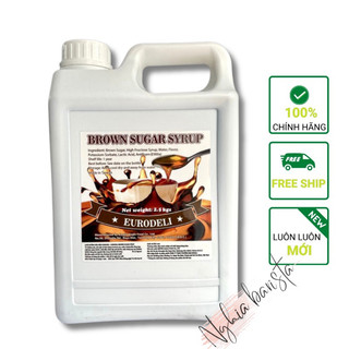 Siro đường đen Đài Loan Eurodeli - Can 2.5kg