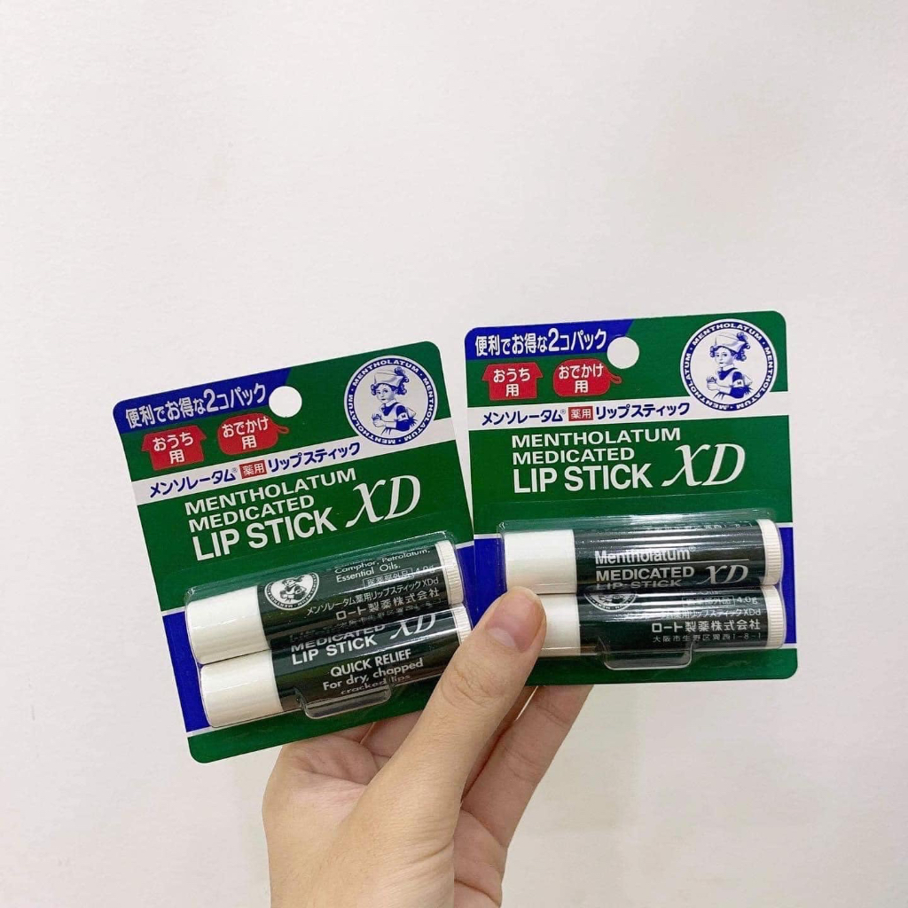 Son dưỡng môi Rohto Mentholatum Medicated Lip Stick XD