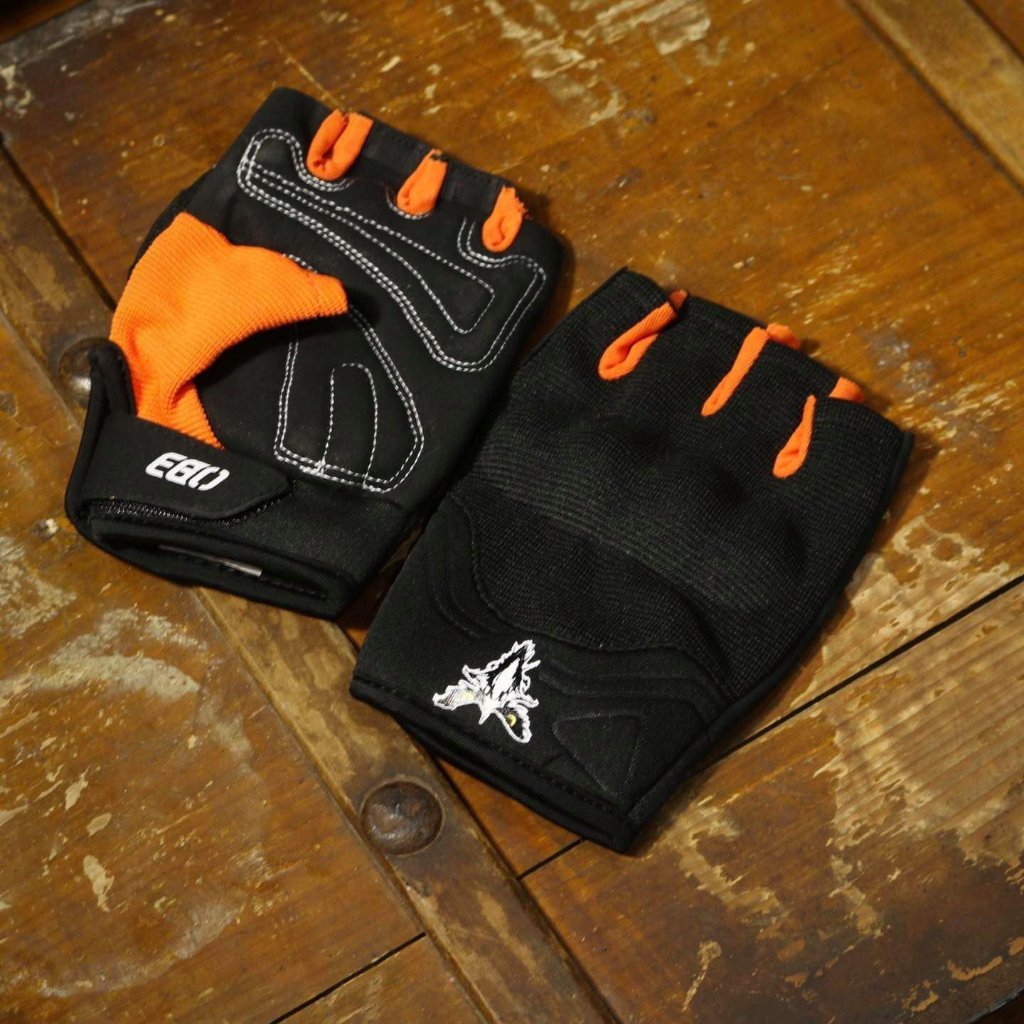 Găng tay đi xe máy ngắn ngón Ego co giãn bao tay bảo hộ đi xe máy giá rẻ