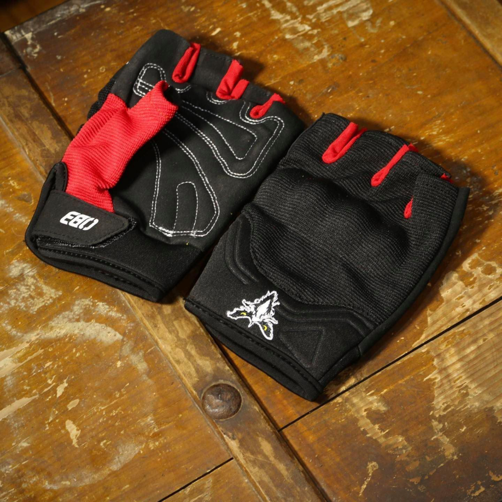 Găng tay đi xe máy ngắn ngón Ego co giãn bao tay bảo hộ đi xe máy giá rẻ