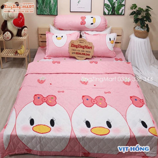 set 3 món ga gối polycotton