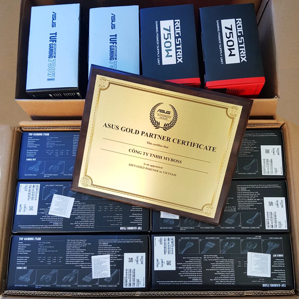 Nguồn máy tính ASUS TUF GAMING 650W-750W 80 Plus Bronze, Bảo Hành Chính Hãng 60 Tháng