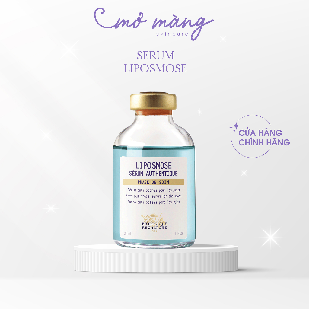 Serum Liposmose giúp giảm tình trạng bọng mắt, bảo vệ và dưỡng ẩm vùng mắt
