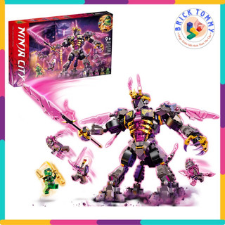 Mô hình lắp ráp ninjago season 16 ninja city 7012 71772 the crystal king | 722 mảnh ghép