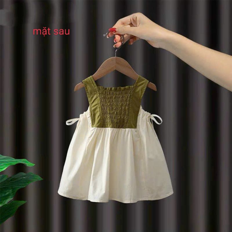 ĐẦM VÁY BÉ GÁI VẢI MỀM 10 ĐẾN 40 KG HAIVANCO NHIỀU MÀU SẮC MỀM MẠI VÀ THOÁNG MÁT ĐI HỌC ĐI CHƠI ĐỀU ĐẸP