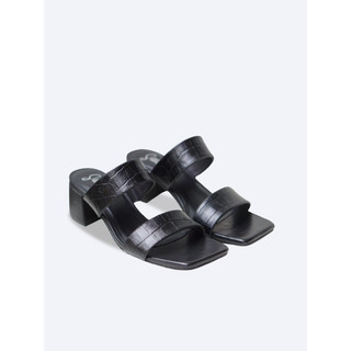 Guốc 2 quai da thật gót 5p G01- SALSA