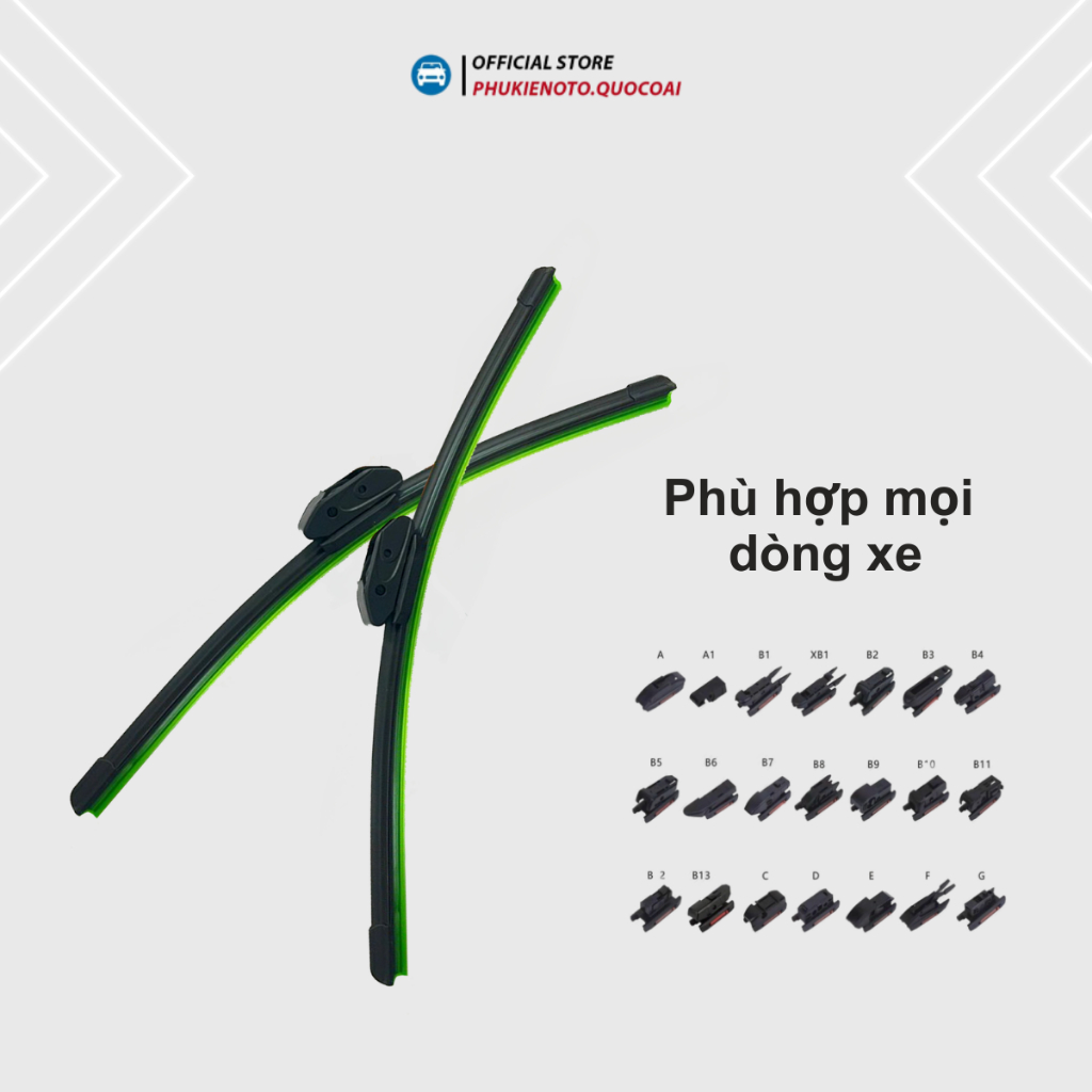 Gạt mưa xe hơi, Gạt mưa ô tô cao cấp xe Mazda 2, Mazda 3, Mazda 6, Cx8, BT-50, Cx5, Cx9, 626, MAZDA 323, PREMACY, ....