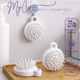 Lược gội đầu silicon mềm massage da đầu giảm rụng tóc kích thích mọc tóc massage da đầu