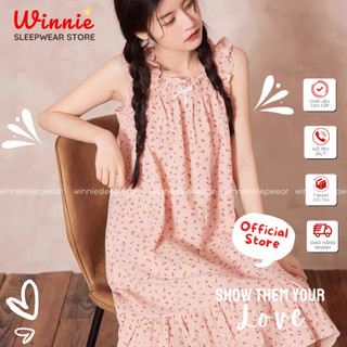 Bộ ngủ 2 dây nơ xinh, đầm nơ ngủ sexy nữ, bộ đầm ngủ nữ, xốp hàn cotton hàn quốc dễ thương damno2302