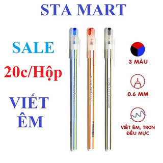 Bút bi nến / Bút bi nét trơn. Viết êm, mực đều
