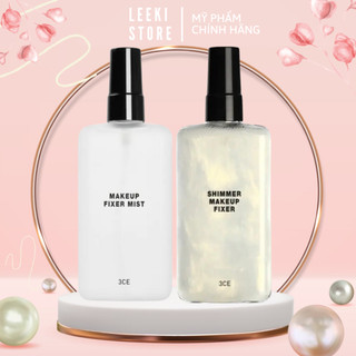 Xịt cố định lớp trang điểm 3ce shimmer makeup fixer 95ml