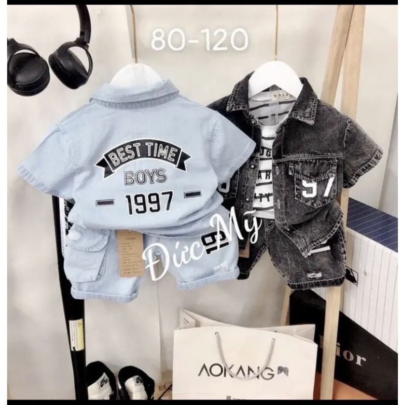 Set bộ 3 chi tiết cho bé trai