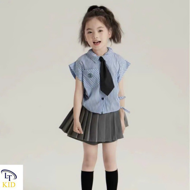 sét nhé gái kèm cà vạt 10-30kg
