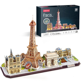 Đồ chơi lắp ráp mô hình 3d bằng giấy cubicfun paris cityline l525h