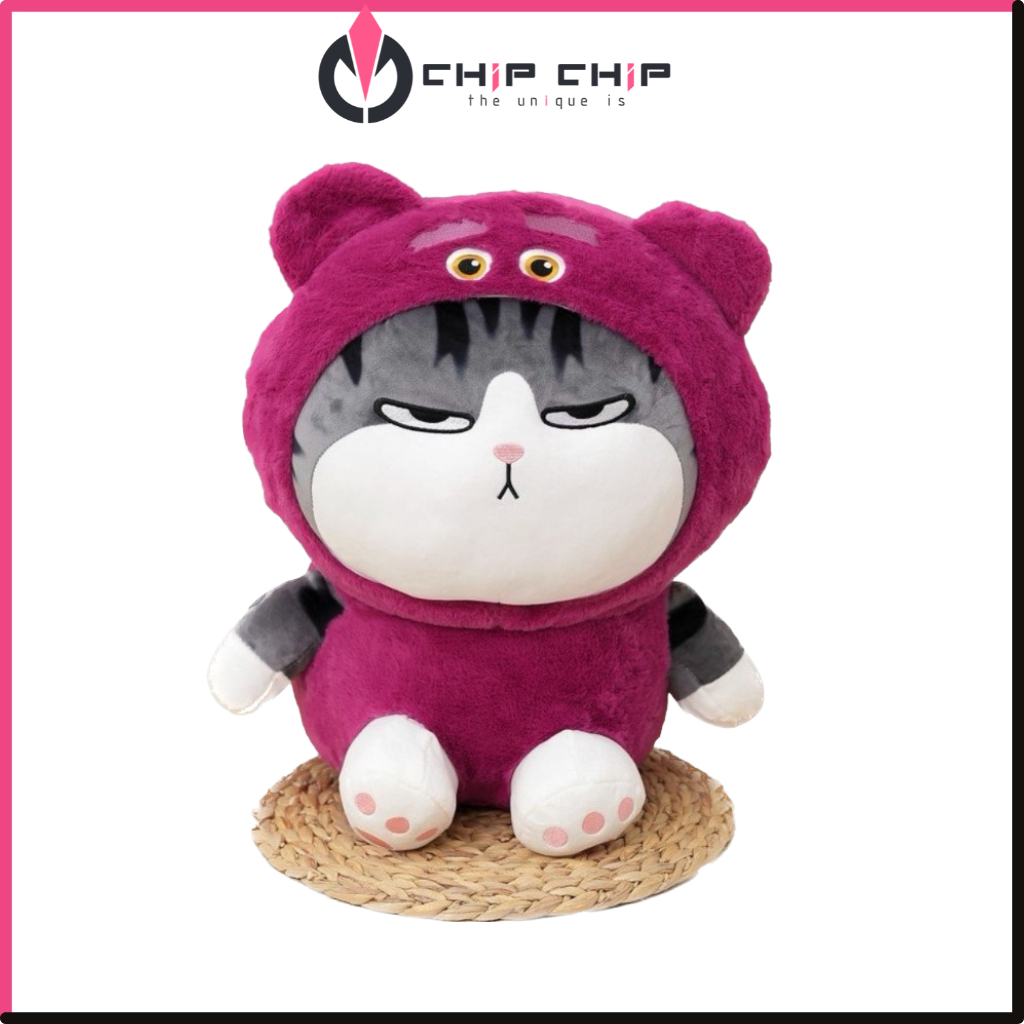 Gấu Bông Mèo Hoàng Thượng, Thú Nhồi Bông Đồ Chơi Cho Bé