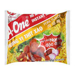 Thùng 30 Gói Mì A-One Thịt Xào. 85g*30gói