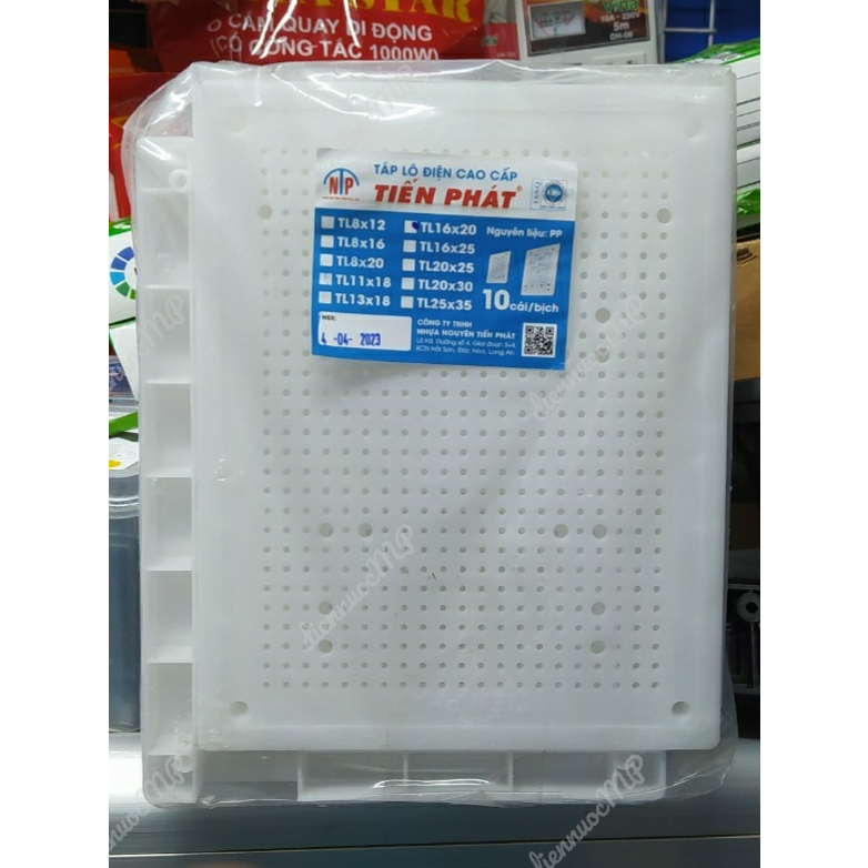 Bảng điện nhựa  nhiều kích thước, dễ lựa chọn, hàng chuẩn