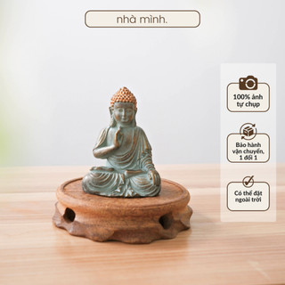 Tượng phật thích ca mini nhà mình, tượng phật để bàn làm việc, tượng phật taplo xe oto, tiểu cảnh