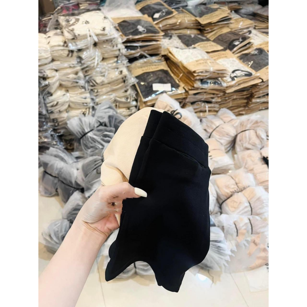 Quần Đùi Biker Short Nữ Có Túi Trước Bụng Ôm Nâng Mông Tập Gym Yoga Vải Co Giãn Mặc Trong Váy Mẫu QUANTUIBUNG. PT162