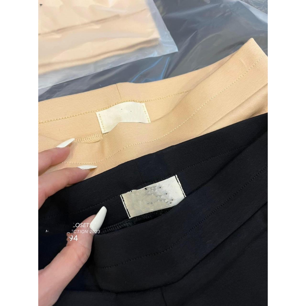 Quần Đùi Biker Short Nữ Có Túi Trước Bụng Ôm Nâng Mông Tập Gym Yoga Vải Co Giãn Mặc Trong Váy Mẫu QUANTUIBUNG. PT162